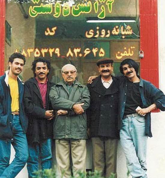 عکس مرحوم حسین پناهی و همسرش