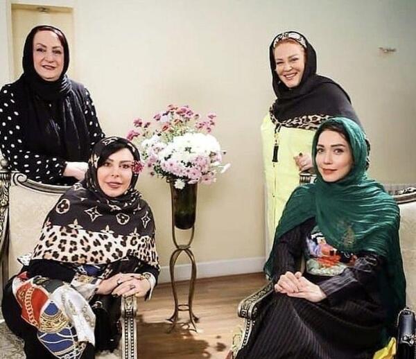 عکس شهرزاد کمال زاده و پدرش