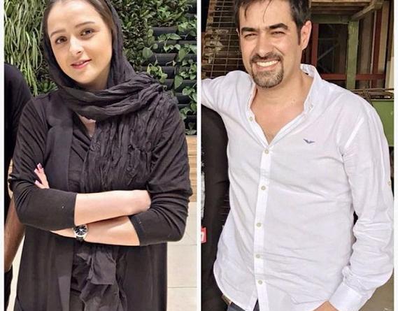 عکس شهاب حسینی با ترانه علیدوستی