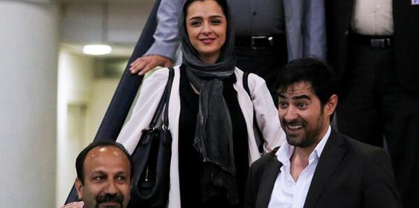 عکس شهاب حسینی با ترانه علیدوستی