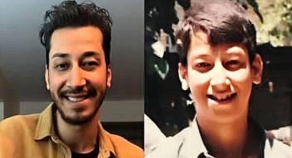 عکس کودکی بهرام افشاری