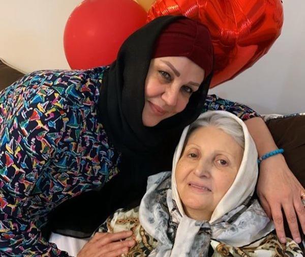 عکس مادر پرستو صالحی