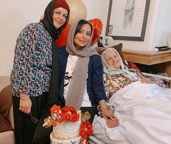 عکس مادر پرستو صالحی