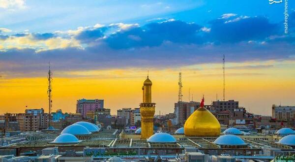 عکس جالب حرم امام حسین