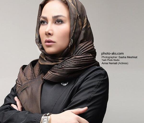 عکس آنا نعمتی قبل عمل بینی