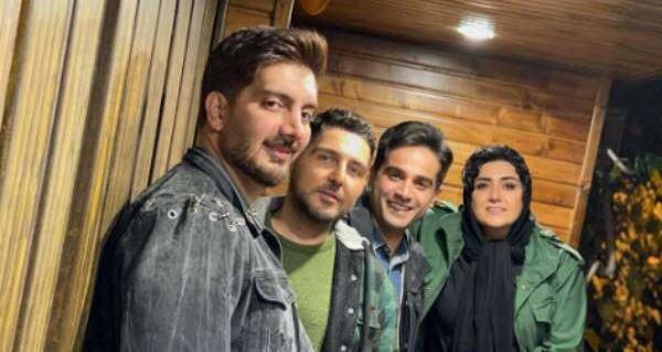 عکس فرزاد فرزین ملکه گدایان