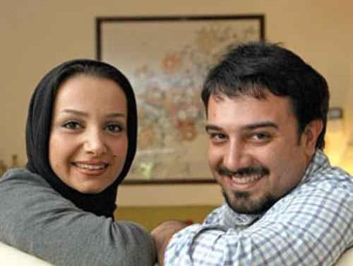 عکس برزو ارجمند و همسرش و پسرش