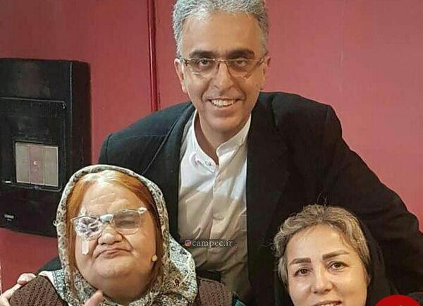 عکس زنانه اکبر عبدی