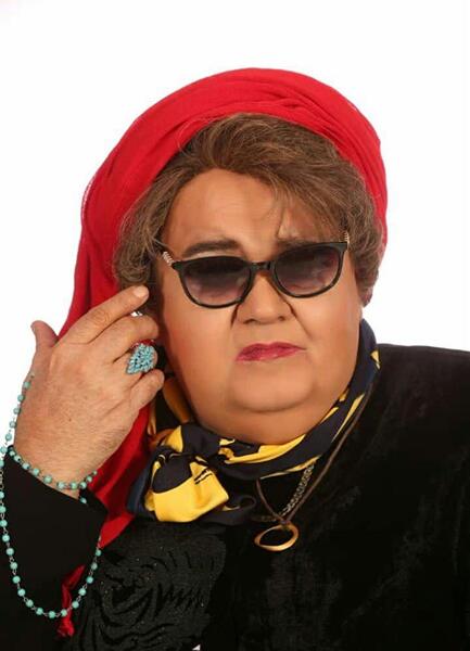 عکس زنانه اکبر عبدی