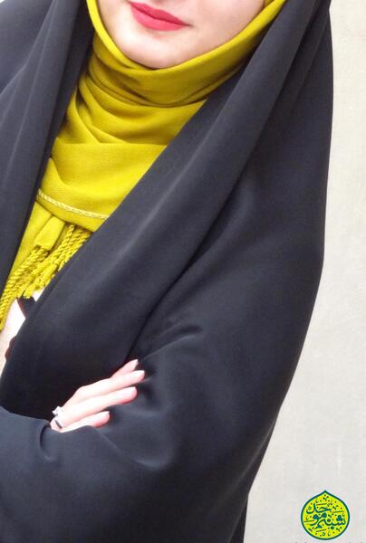 عکس دختر چادری نیمرخ