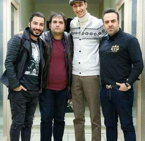 عکس بچه ی بهرام افشاری