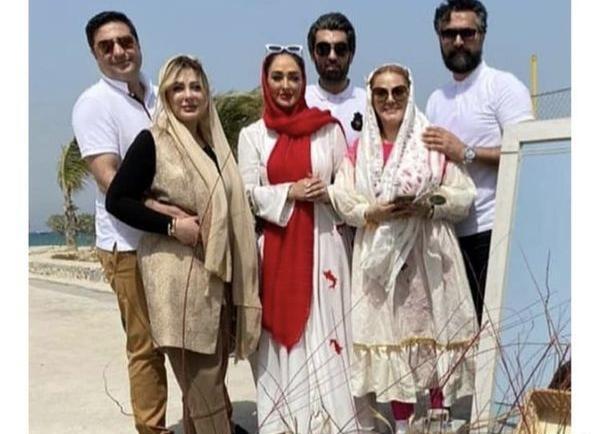 عکس الهام حمیدی در کیش