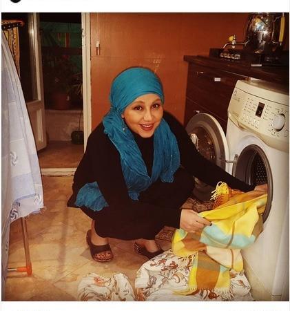 عکسهای بهنوش بختیاری در خارج