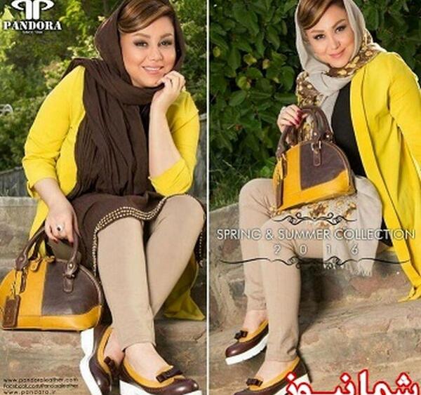عکسهای بهنوش بختیاری در خارج