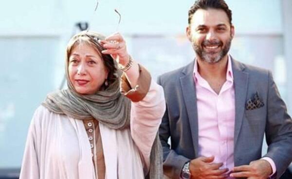 عکس پیمان معادی در جشنواره ونیز
