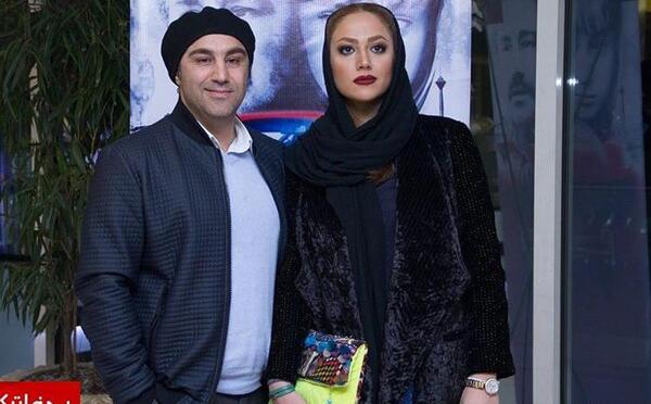عکس علیرضا خمسه با خانواده اش