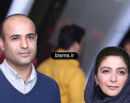 عکس الهام کردا با همسرش