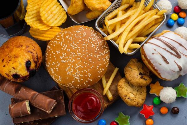 عکس غذا های ناسالم