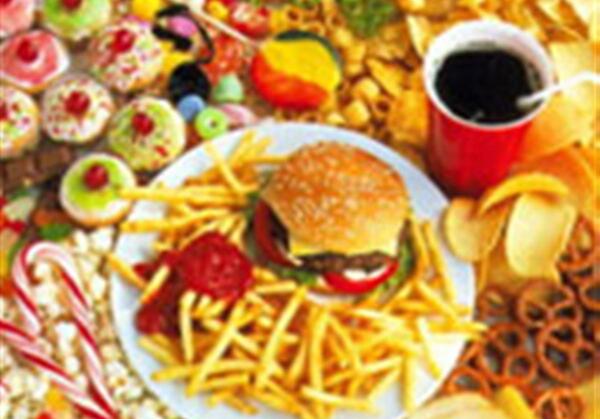 عکس غذا های ناسالم