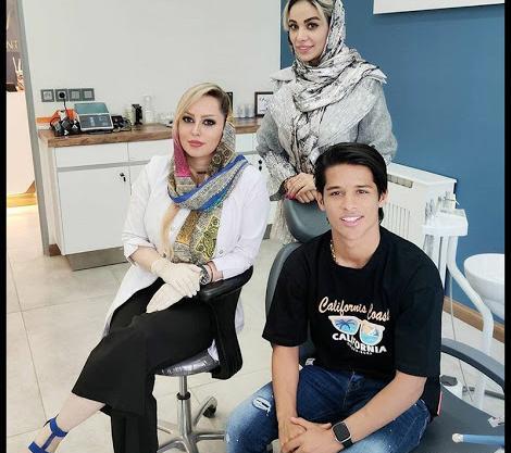 عکس همسر قائدی قبل از عمل