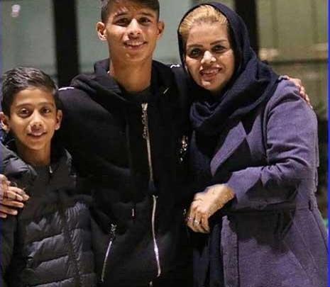 عکس همسر قائدی قبل از عمل