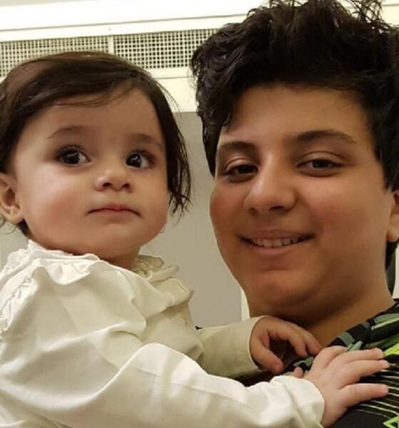 عکس کودکی امیر جعفری