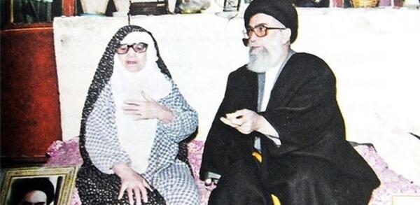عکس همسر خامنه ای رهبر