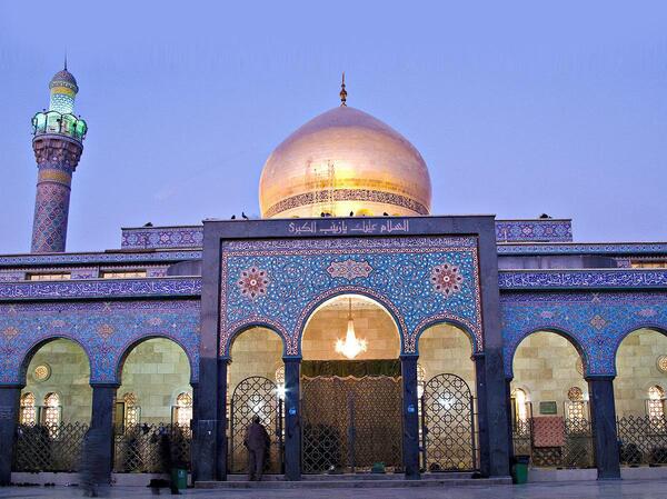 عکس حرم خانم زینب