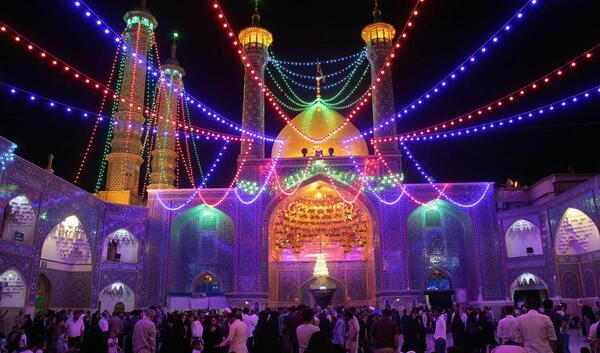 عکس از حرم امام رضا و حضرت معصومه