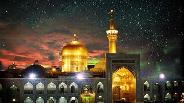 عکس از حرم امام رضا و حضرت معصومه