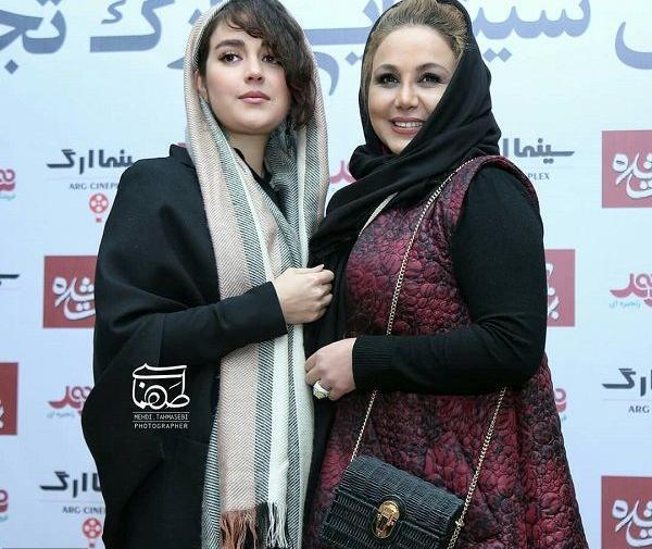 عکس افسانه پاکرو و مادرش