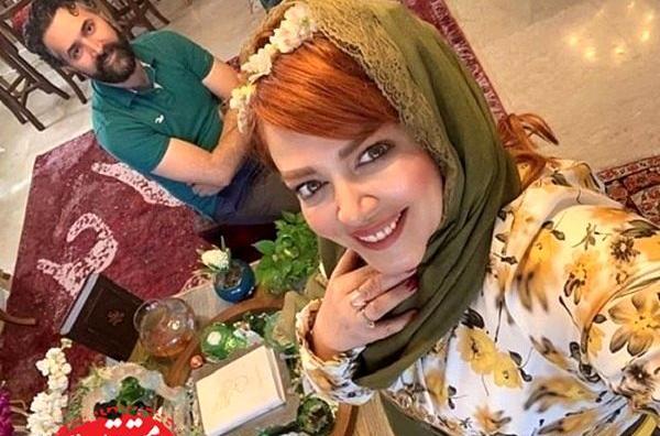 عکس بهاره رهنما کنار همسرش