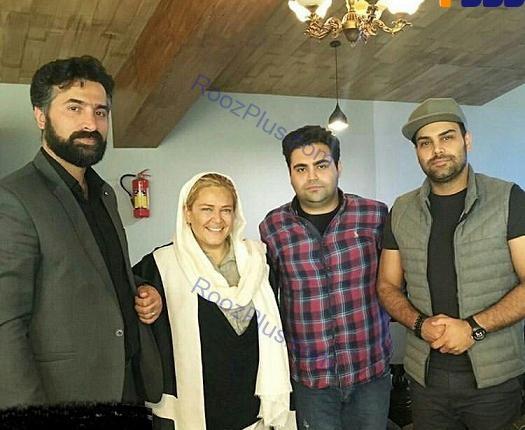 عکس بهاره رهنما کنار همسرش