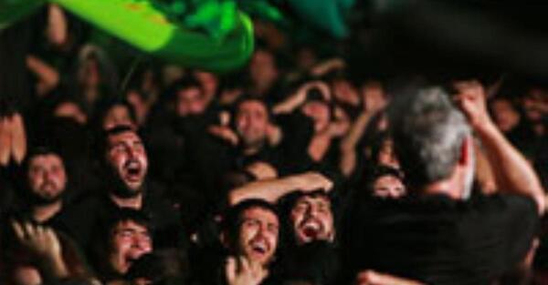 عکس گریه امام حسین