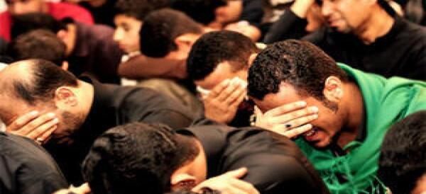 عکس گریه امام حسین