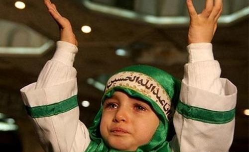 عکس گریه امام حسین