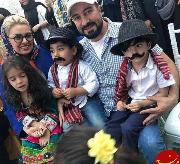 عکس خانواده حمید جبلی