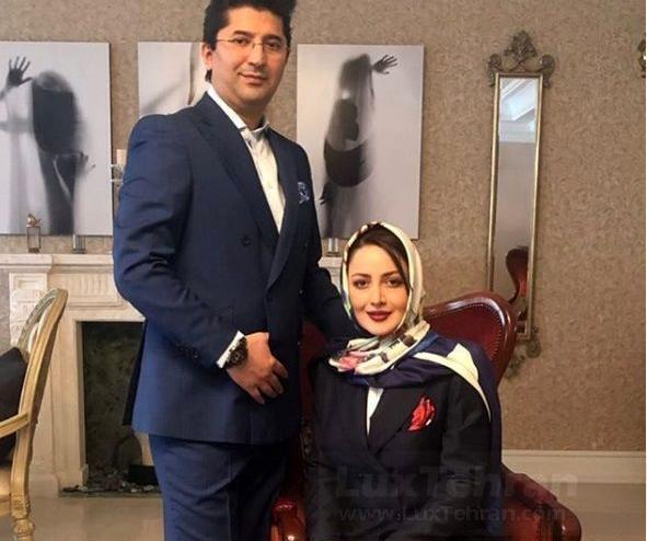 عکس شیلا خداداد با همسر و فرزندش