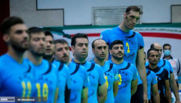 عکس تیم والیبال نشسته ایران