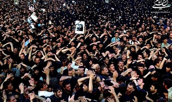 عکس خاک امام خمینی