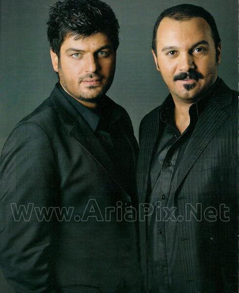 عکس کامبیز دیرباز و سام درخشانی