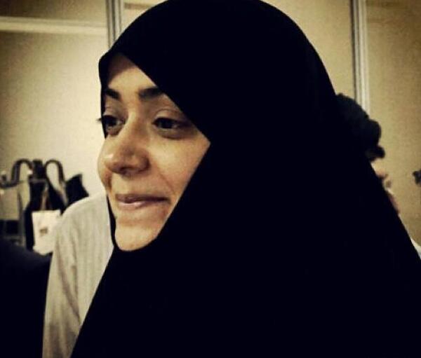 عکسهای الهام چرخنده بعد از چادری شدن