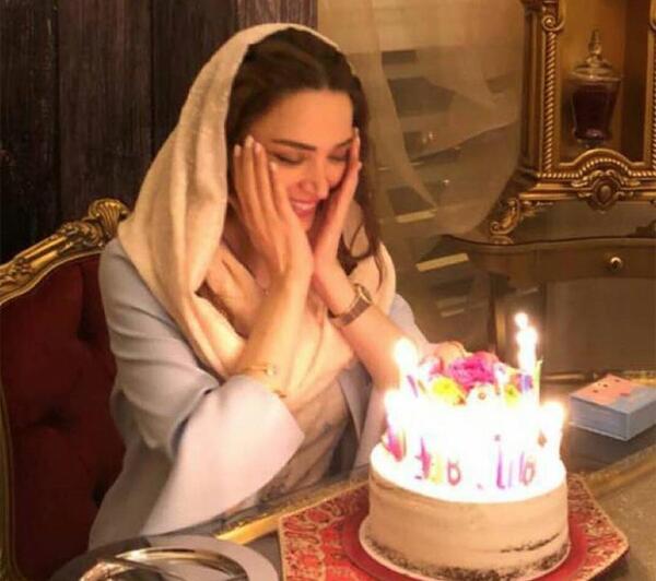 عکس تولد بهنوش طباطبایی