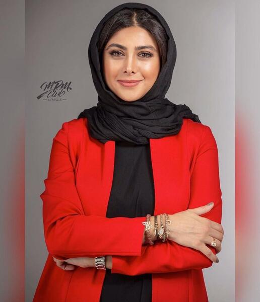 عکس ازاده صمدی با همسر جدیدش