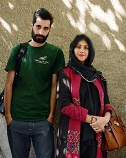 عکس ازاده صمدی با همسر جدیدش