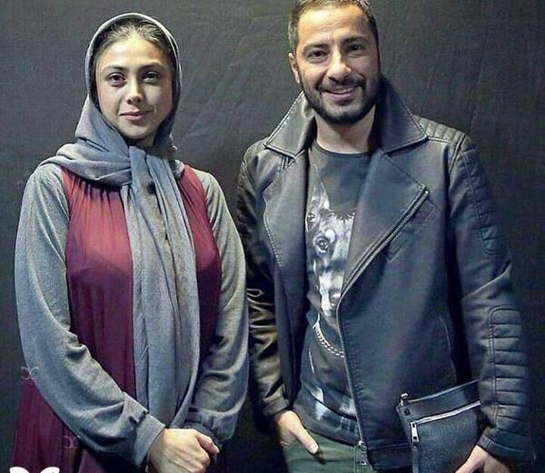 عکس ازاده صمدی با همسر جدیدش