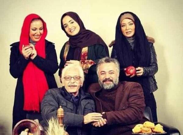 عکس زن و بچه جمشید مشایخی