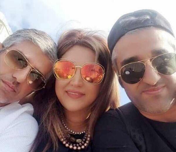 عکس پژمان جمشیدی در خارج از کشور