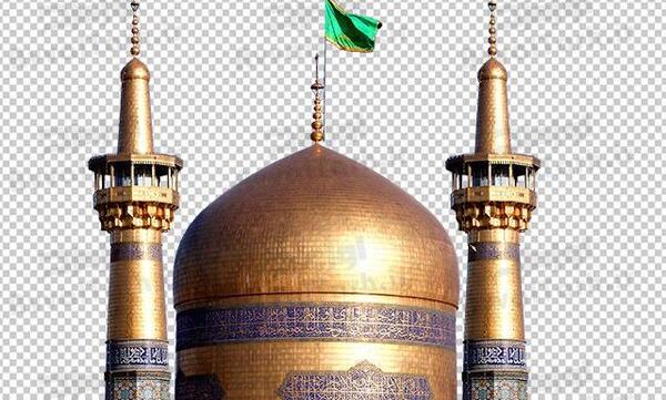 عکس گلدسته حرم امام رضا