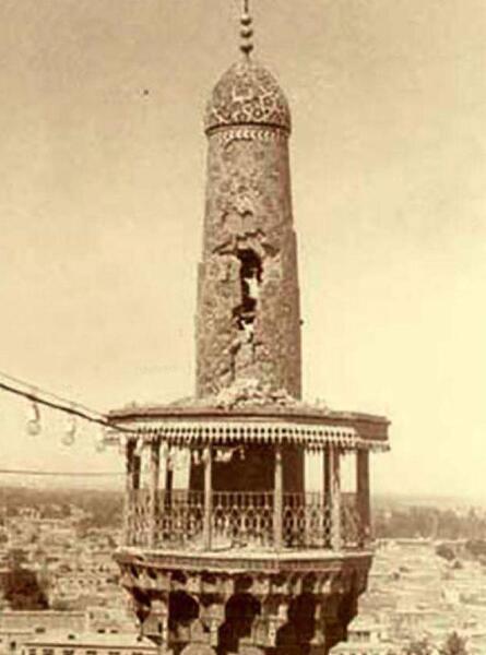 عکس گلدسته حرم امام رضا